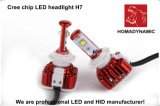 CREE Chip LED Headlight/LED off Road Light/LED Driving Light 6000k 4800lm H7