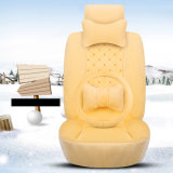 Luxury PU Leather Car Seat Cover Set Full Surrounded Seat Covers for 3 Seats Cushion Auto Covers Protector Seats Universal