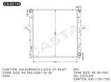 Auto Engine Radiator for KIA Sorento3.3/3.8'07-09MT