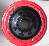 17X7 (5-139.7) Black Beadlock Wheel Rim
