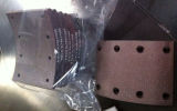 205X140X16.3/12.5 Brake Lining for Russia Kamaz and Maz