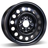 16X6.5 (5-115) Black Steel Winter Wheel