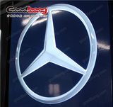 Advertising ABS Chrome Large LED Backlit Lighted Car Emblems