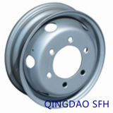 Silver Steel Wheel for Passenger Car (4.5X15)