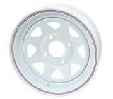 14X6 Triangular Trailer Wheel 4-100