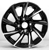 Black Machine 14inch Alloy Wheels Car Rims