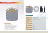 Wheel Positioning Special Four Point Clamp, Turntable, Brake Fixer, Steering Wheel Lock