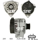 Bosch Alternator 0123525501 Ca1663IR 23513