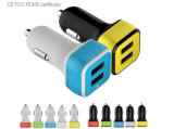 Supplier Wholesale Promotional Dual USB Car Charger for Cellphone