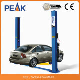 Lightweight  Automatic Two Post Car Lift with Hydraulic Cylinders