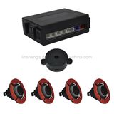 12VDC Parking Sensors with Adhesive Sensors, Smooth Design Installation