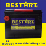 American Market Car Battery 650CCA Electric Vehicle Battery Bci 75