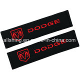 Dodge Car Seat Belt Covers Shoulder Pads Pair Polyester