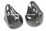 Carbon Fiber Silencer Guard for Ducati Monster 696 / 1100