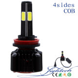 Newest Product 72W 4200lm Source High COB Car LED Headlight with Factory Include Auto LED Bulb and HID Lamp (H4 H13 9004 9007)
