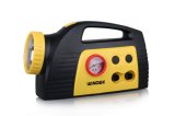 Automatic 12V Cordless Preset Analog Air Compressor Tire Inflator with Light and Deflator & Inflator