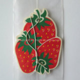 Strawberry Fruit Scents Car Air Freshener with Card Header