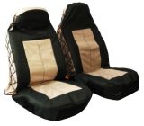 Universal Fit 2PCS Full Set Soild Comfortable Oxford Car Seat Cover
