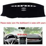 Dashmat for Ford Edge W/ Audio Speaker 2008-2013 Dashboard Cover Dash Board Mat