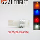 Colorful Auto Light DC 12V/24V T10 5730 2SMD LED Auto Plate Light