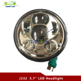 5.75'' High/Low Beam 45W Aluminum Alloy LED Headlight for Harley -J232