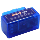 Mini Bluetooth Elm327 Obdii Auto Detector Blue