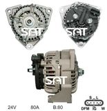 Bosch Alternator 0124555013 Ca1870IR 23882