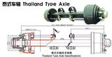 Sws Type Axle - Thailand Trailer Axle for Sales