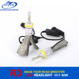 High Power Auto Lighting 40W 4800lm R3 CREE LED Headlight Kit H11 H7 9005 9006 6000k