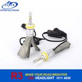 High Power Auto Lighting 40W 4800lm R3 CREE LED Headlight Kit H11 H7 9005 9006 6000k