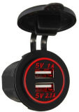 New Car Dual USB Power Charger for iPad, iPhone