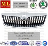 Car Radiator Grille for Skoda Auto Octaviafrom 2008-2ND Generation (OEM parts No.: 1ZD 853 668)