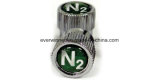 N2 Nitrogen Tyre Valve Cap Alloy Wheel Dust Valve Cap Cover
