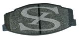 Car Parts Semi-Metallic Brake Pad (XSBP019)