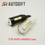 T10 Convex Len 5630 License Plate Light Exterior Light Bulbs