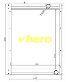 High Performance Cooler Auto Radiator for Truck Liuqi Lapras K12-1301010