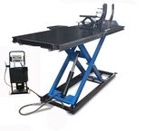 Clamp on Front Wheel Motorcycle Lift Autocycle Repair machine