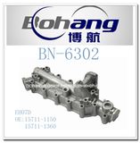 Bonai Engine Spare Part Hino Eh07D Oil Cooler Cover (15711-1150/15711-1360)