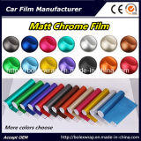 Factory Matte Chrome Film Interior Film Decorative Sticker, Chrome Wrap Vinyl Size Choose
