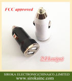 High Quality Universal Dual 3.1A Car USB Charger with FCC