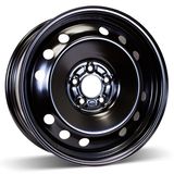 18X7.5 (5-114.3) Black Steel Wheel Rim