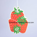 Custom Fruit Strawberry Scent Paper Car Fragrance