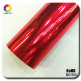 Tsautop Stretchable Mirror Chrome Film with Air Channel&Red