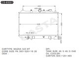 Auto parts radiator for Mazda 323mt