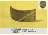 Premium Quality Brake Lining for Japanese Truck (47115-349)
