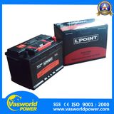 Maintenance Free Rechargeable Car Battery for 12V 75ah Mf