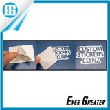 White Customized Die Cut Vinyl Stickers for Car Window