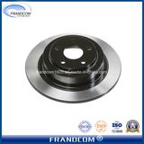 Passenger Vehicles Black Painted Solid Brake Disc Rotors