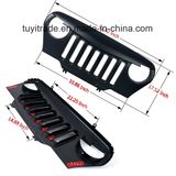 Front Matte Black Mean Grille Grill for Jeep Wrangler Tj '97-06 Angry Bird