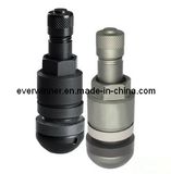 Black and Titanium Grey Metal Valves TPMS Valve Stem